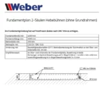Weber Klassik QSD‑4000A tweekoloms hefbrug met verankering en olie – Image 2