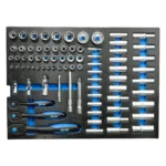 Chariot D'Atelier Rempli D'Outils Chariot À Outils Inclus 3 Tonnes Cric Vert – Image 10